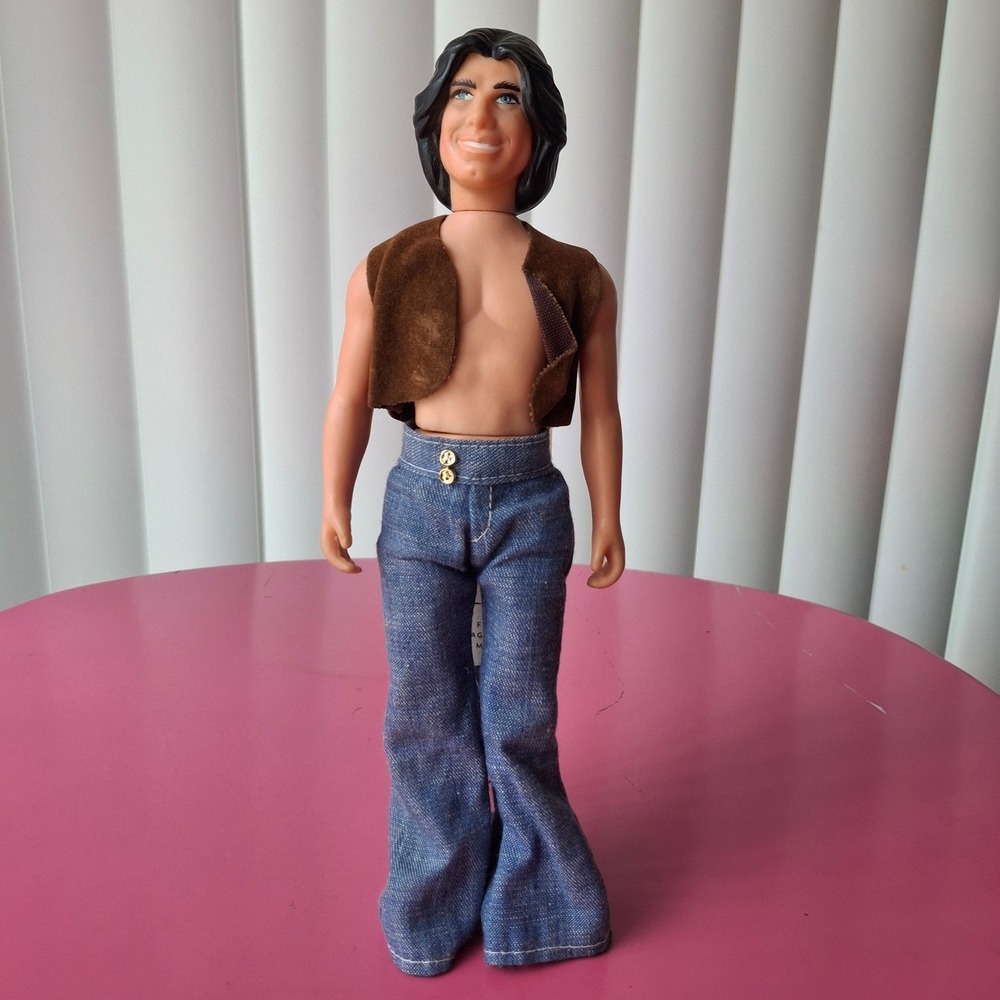 Mattel John Travolta Vinnie Barbarino Welcome Back Kotter 12" Vintage Doll 1976